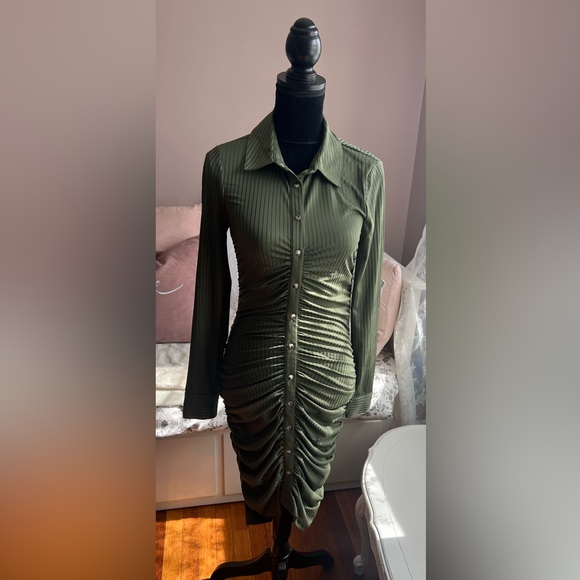 NWT Veronica Beard Davila Ruched Dress Sz Small - Picture 5 of 7